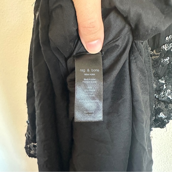 NWOT Rag and Bone Jolene sequins embroidered midi dress - Picture 8 of 14